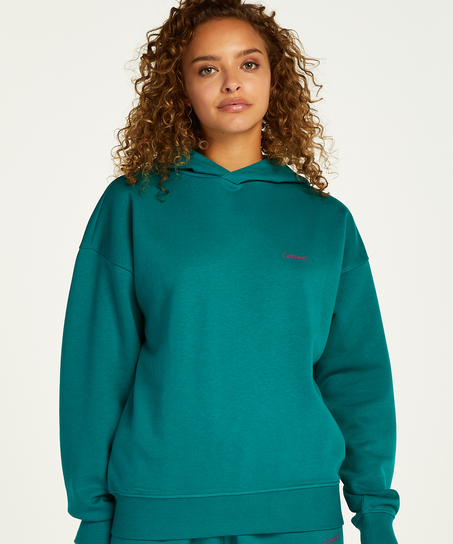 Sweat hoodie Oversized, Groen