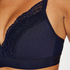 Voorgevormde bh zonder beugel Sophie, Blauw
