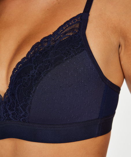 Voorgevormde bh zonder beugel Sophie, Blauw