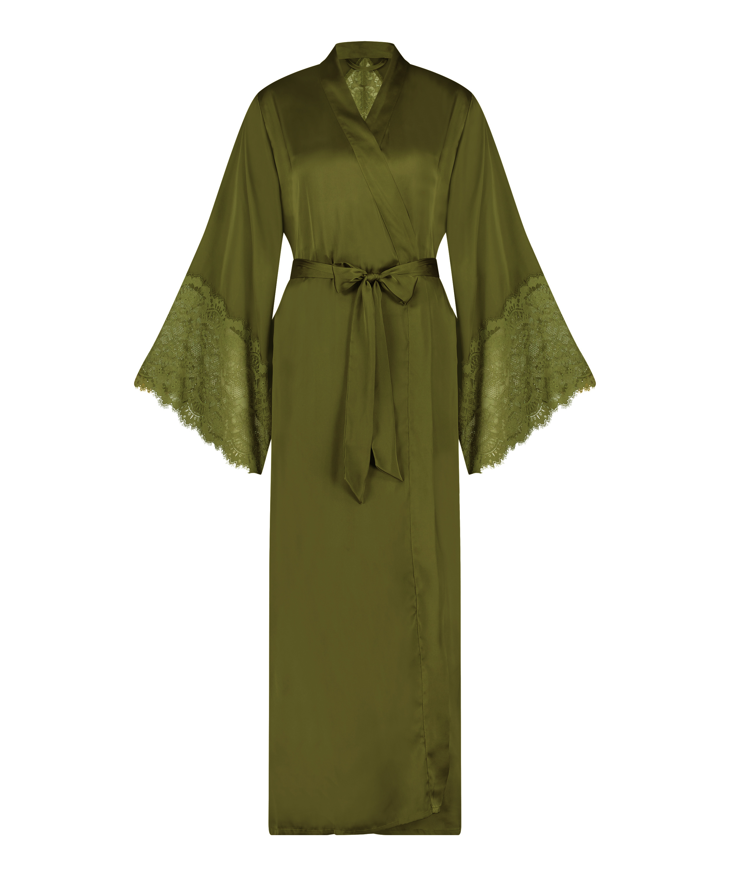 Kimono Satin, Groen, main