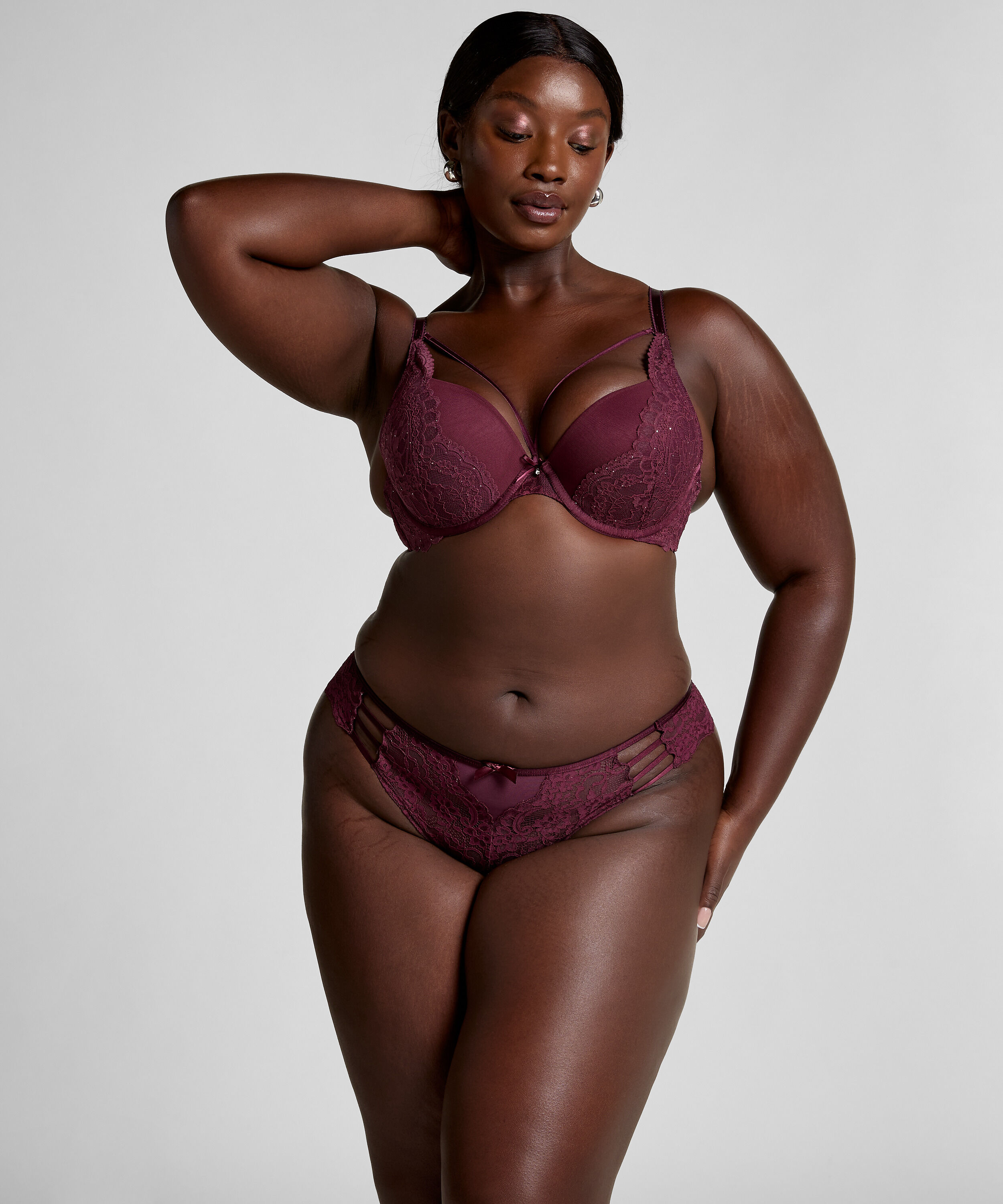 Voorgevormde push-up beugel bh Isadora