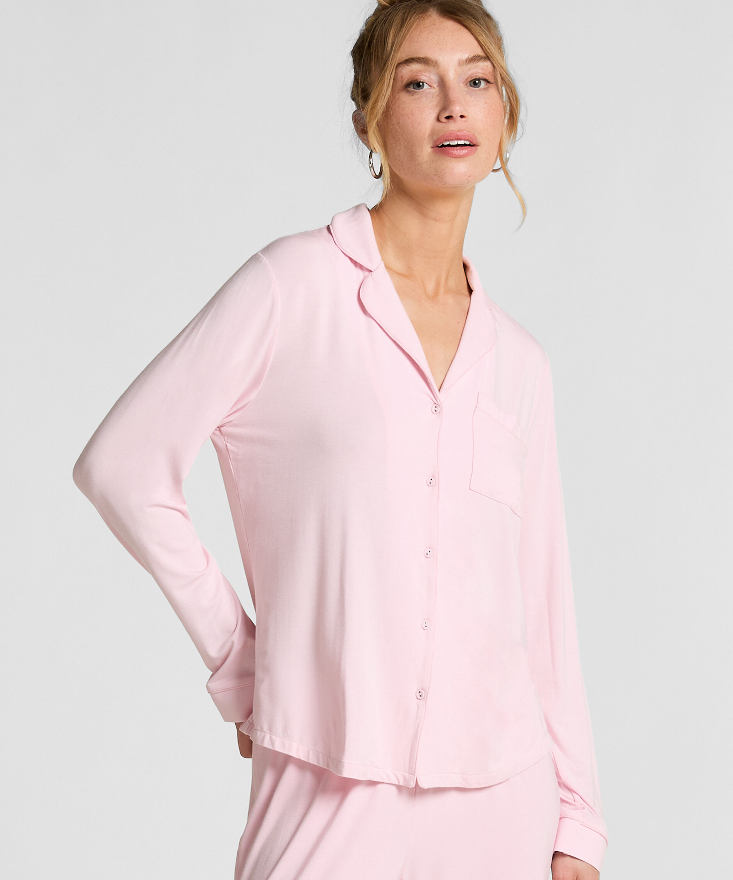 Jacket Jersey Essential, Roze