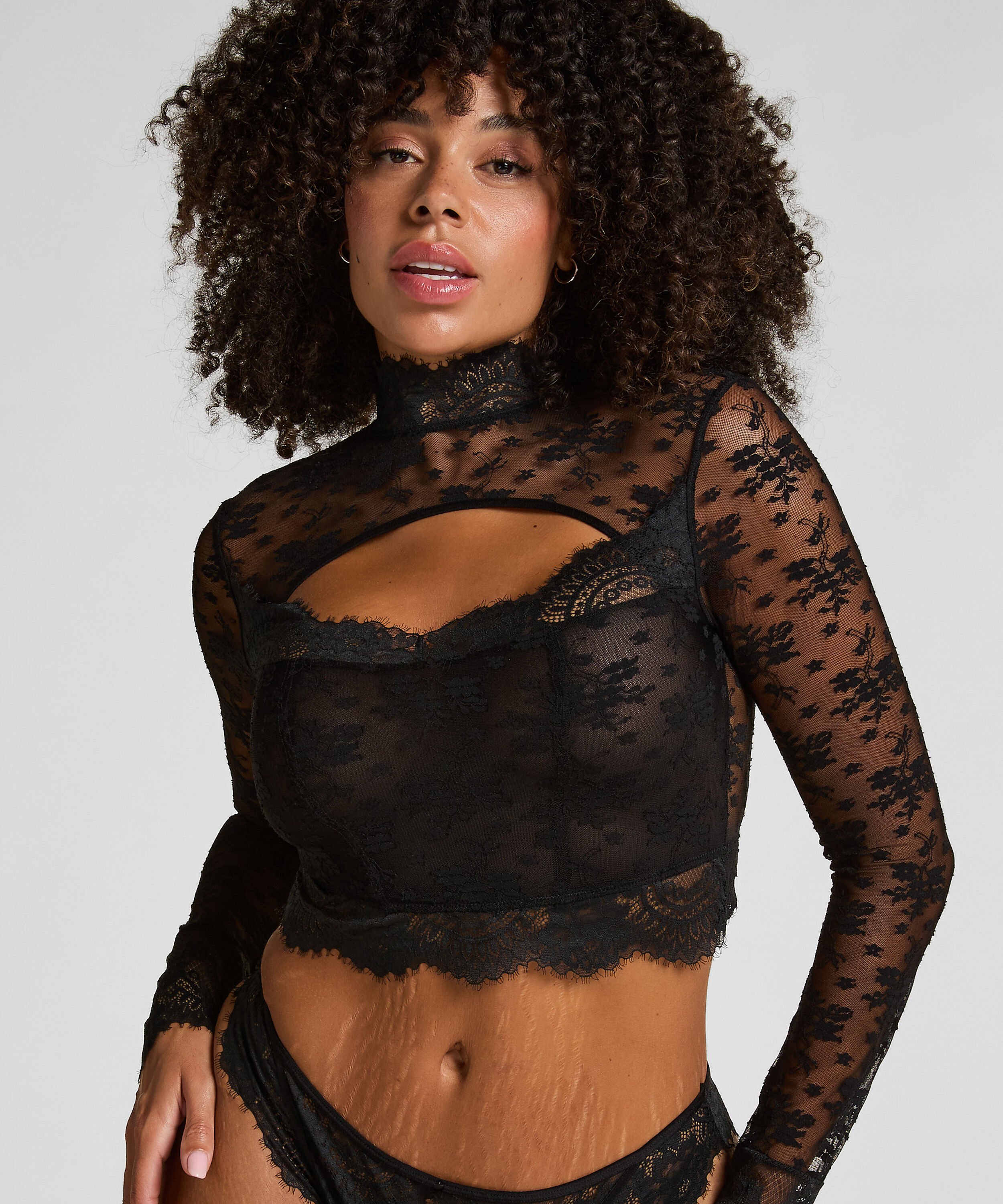 Bralette Lou, Zwart