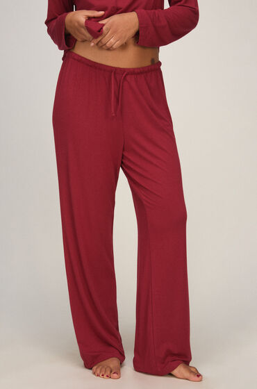Hunkemöller Broek Jersey Essential Rood