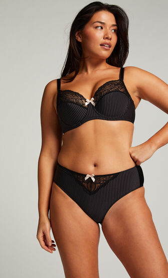 Niet-voorgevormde beugel bh Adalyn, Zwart