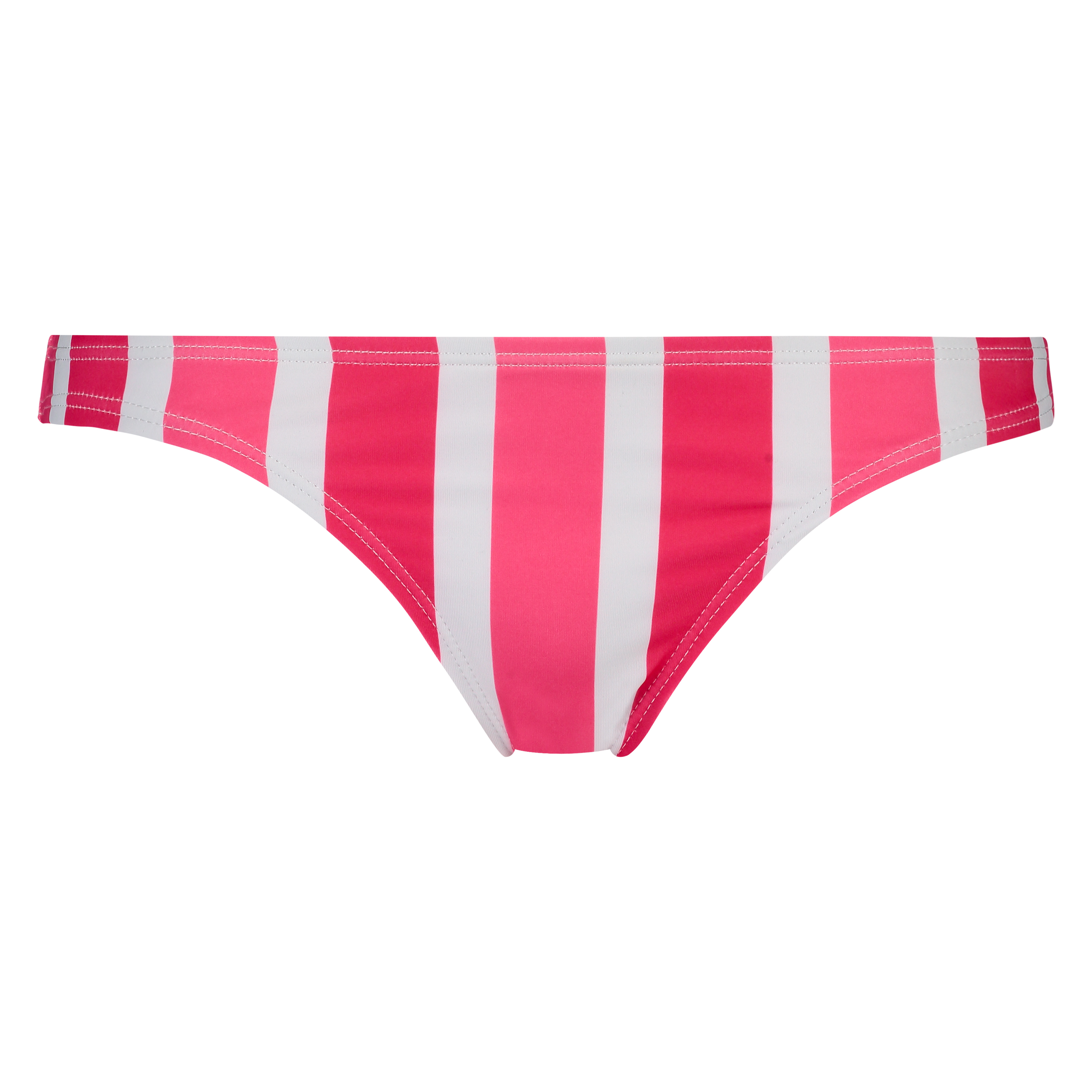 Laag Brazilian bikinibroekje Candy Stripes, Roze, main