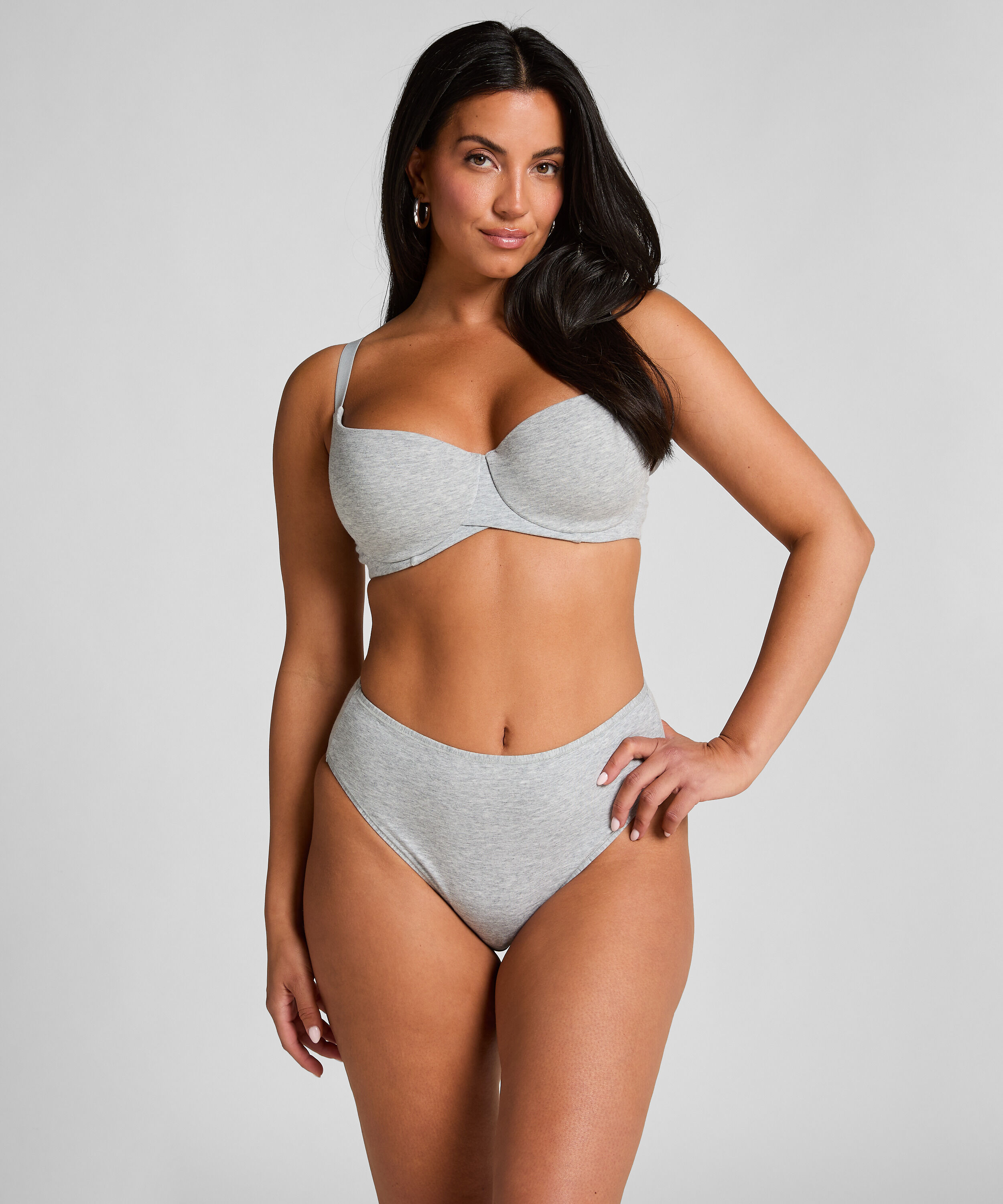 Brazilian Highleg Cotton, Grijs