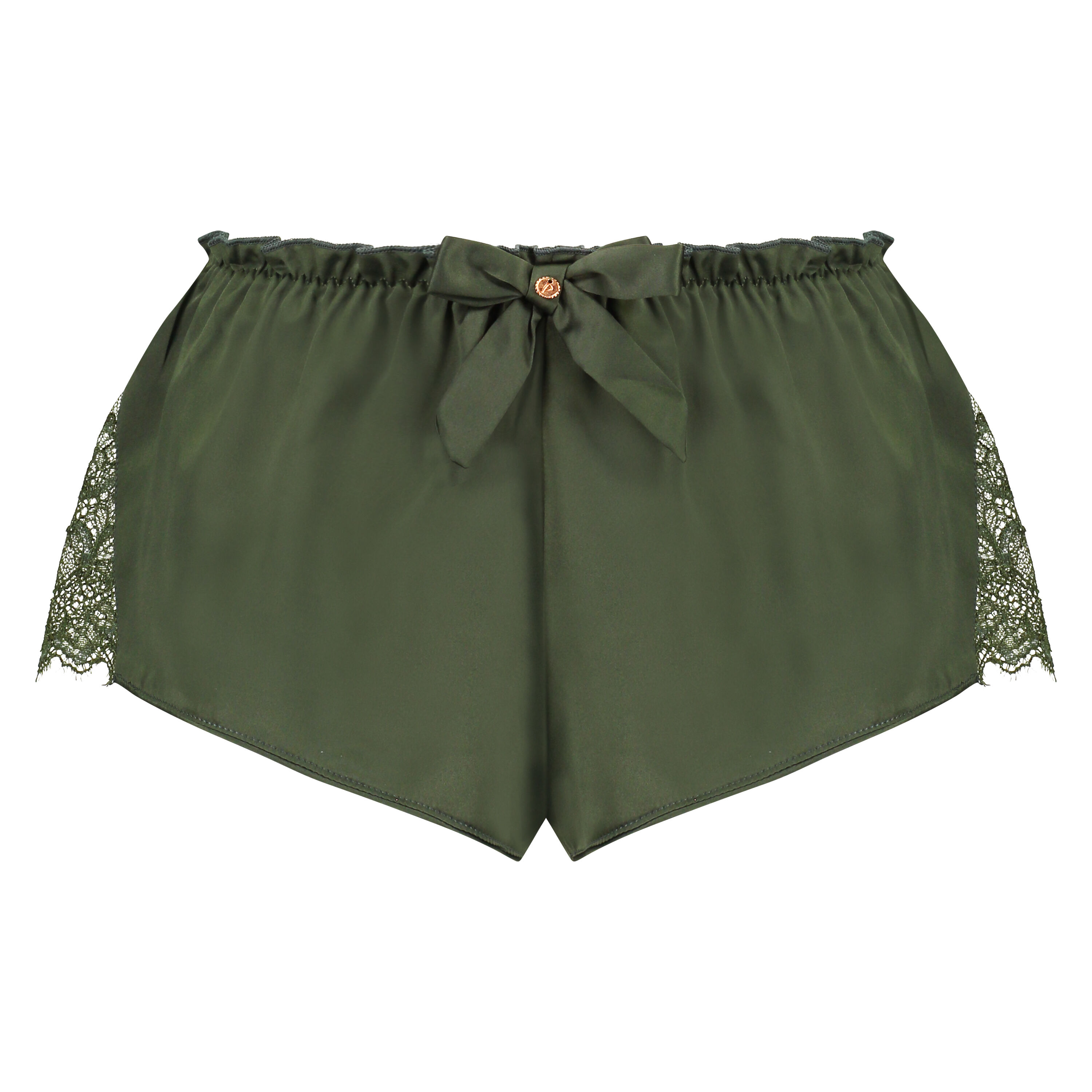 Satin short Serendipity Blogger Pamela, Groen