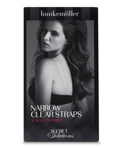 Transparante bh bandjes cup A tot D, Wit