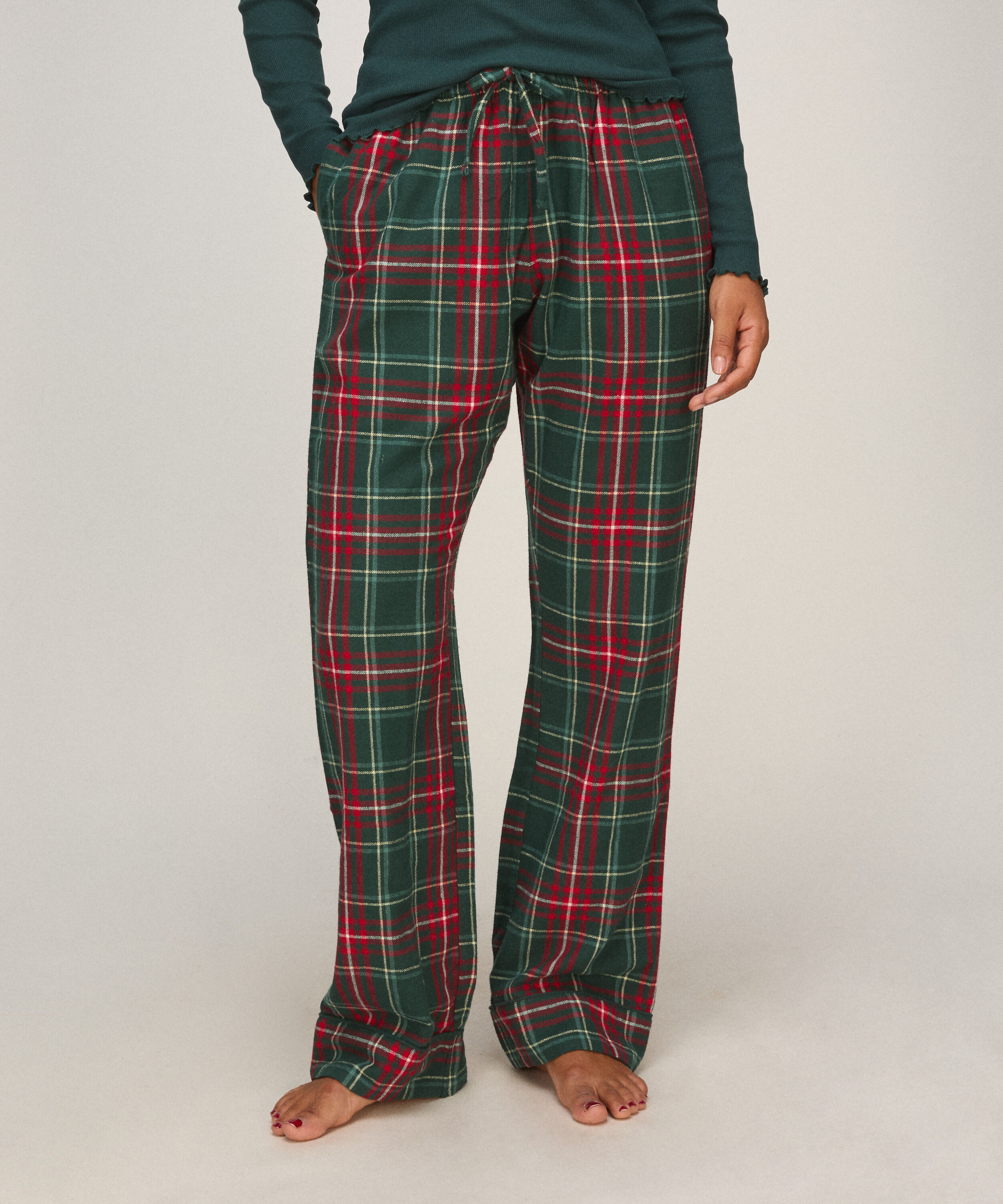 Petite pyjamabroek Flanel