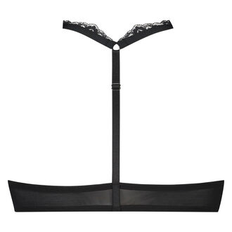 Voorgevormde push-up beugel bh Persephone, Zwart