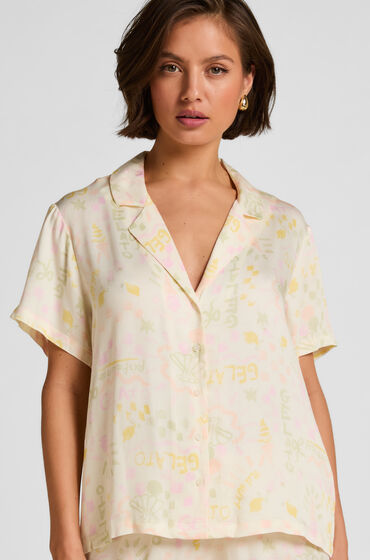 Hunkemöller Jacket Satin Wit