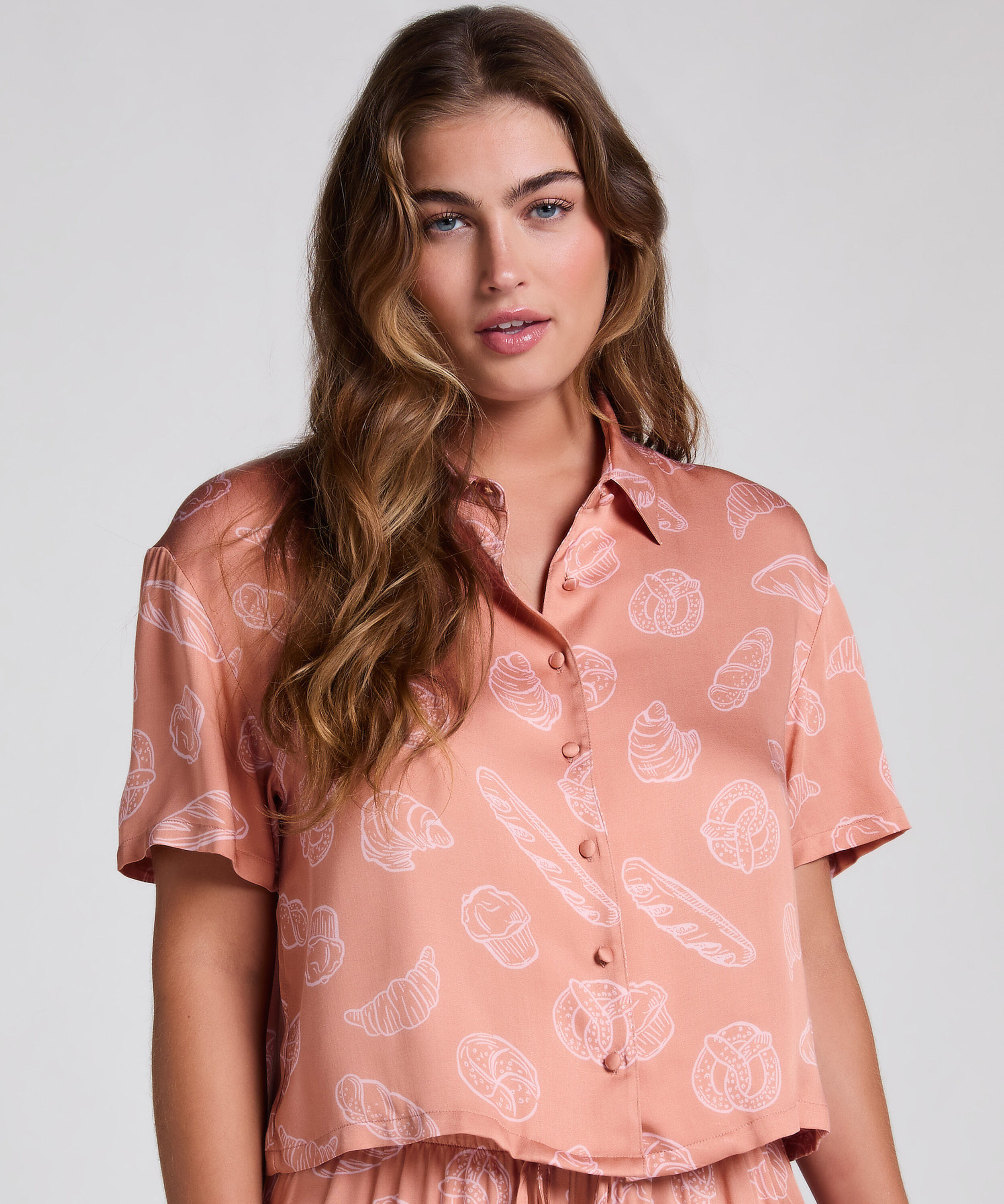 Pyjama top Springbreakers, Beige