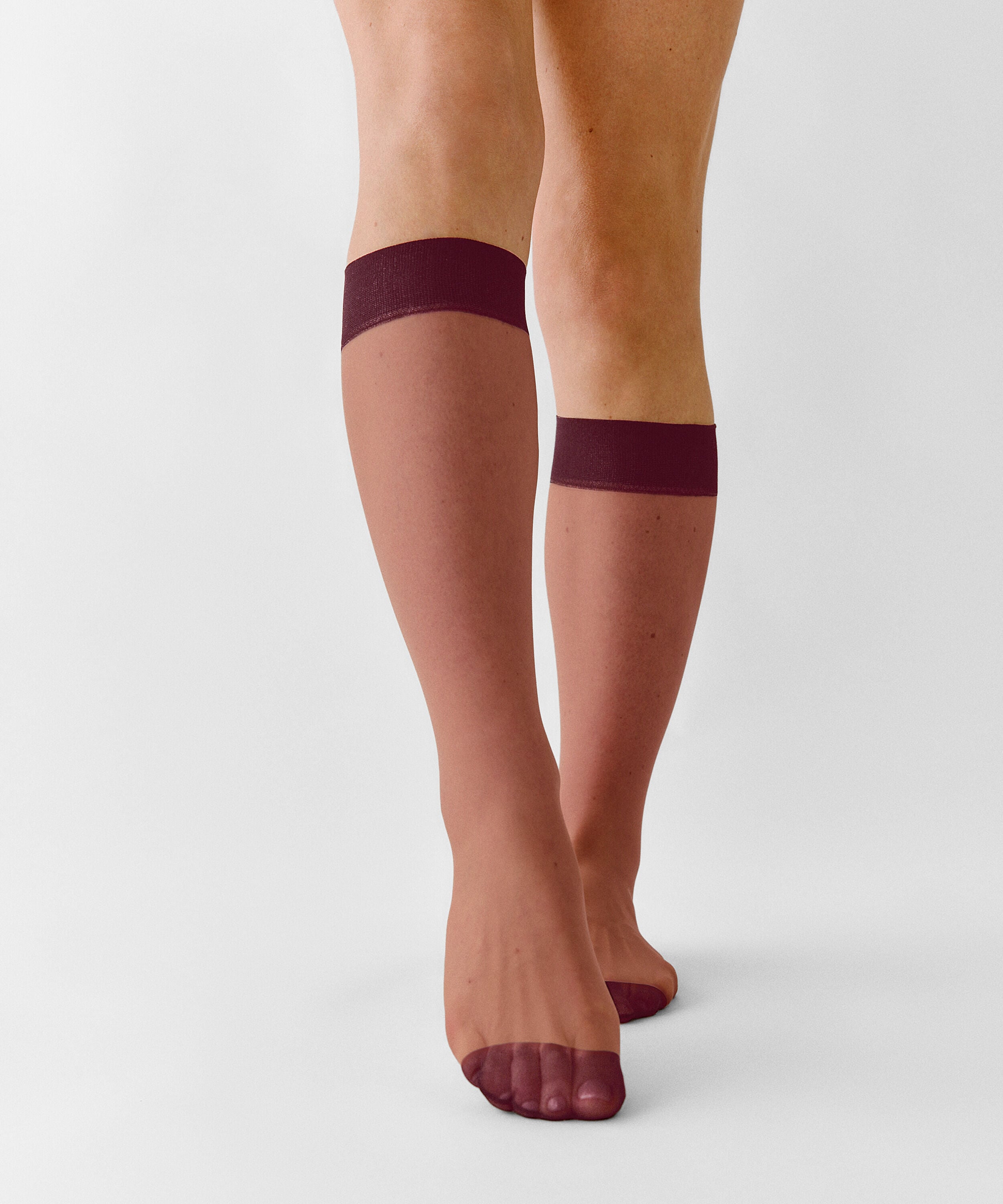 Sheer Sokken Back Seam