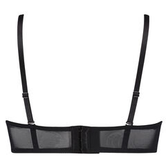 Voorgevormde strapless beugel bh Maya, Zwart