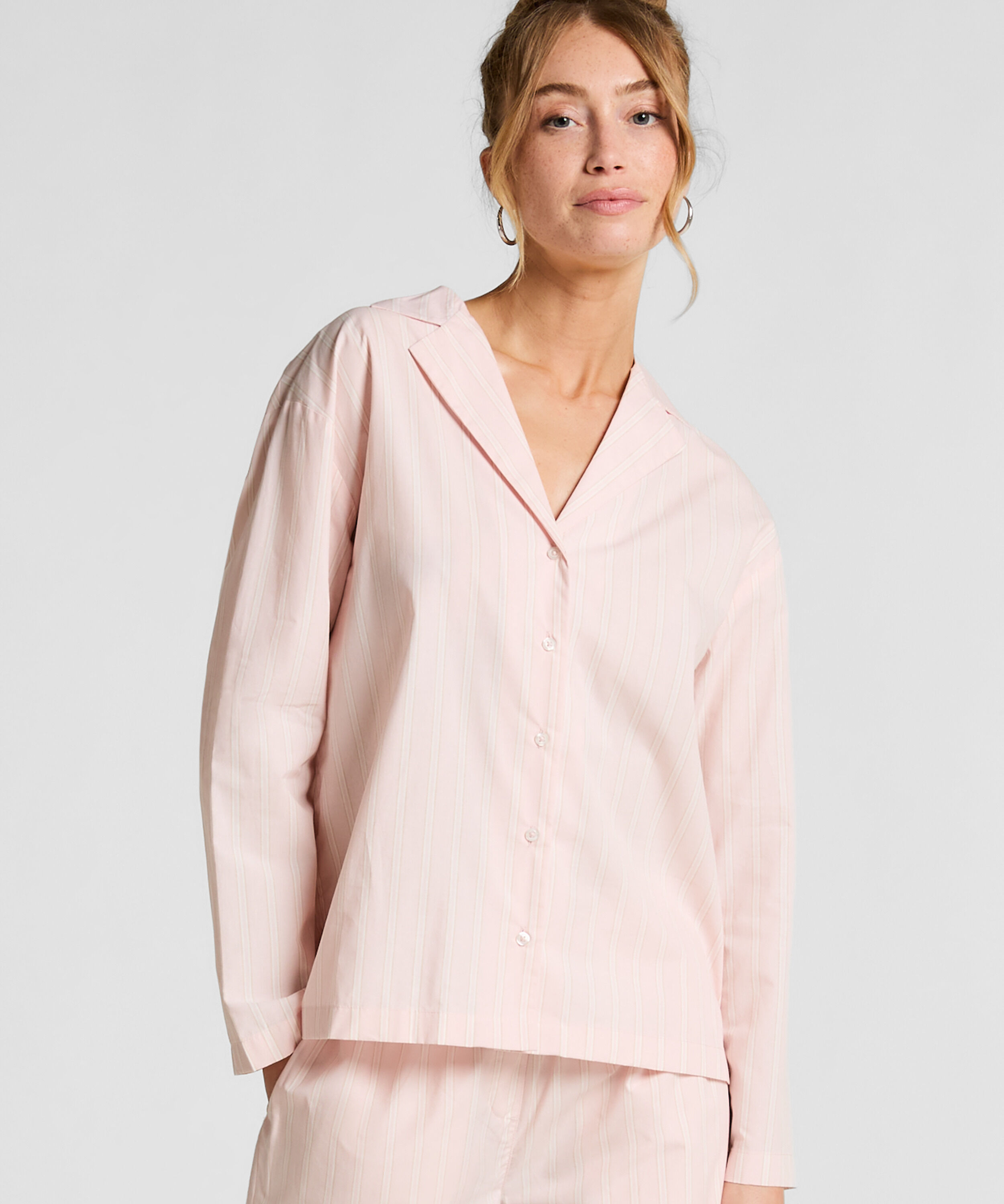 Pyjamatop Katoen Poplin
