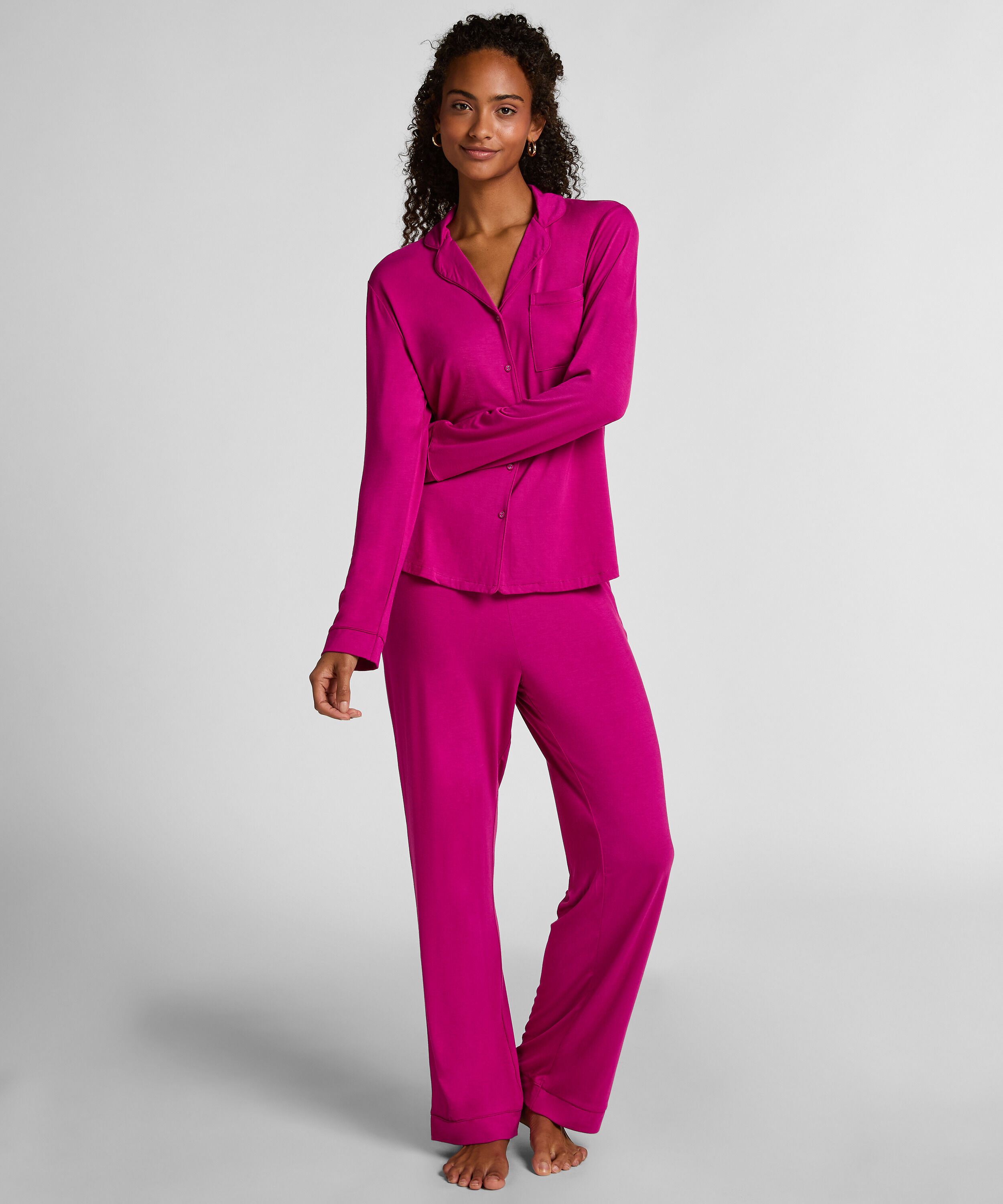 Broek Jersey Essential, Roze