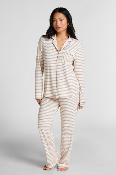 Hunkemöller Broek Jersey Essential Wit