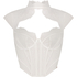 Top Lace Camille, Wit
