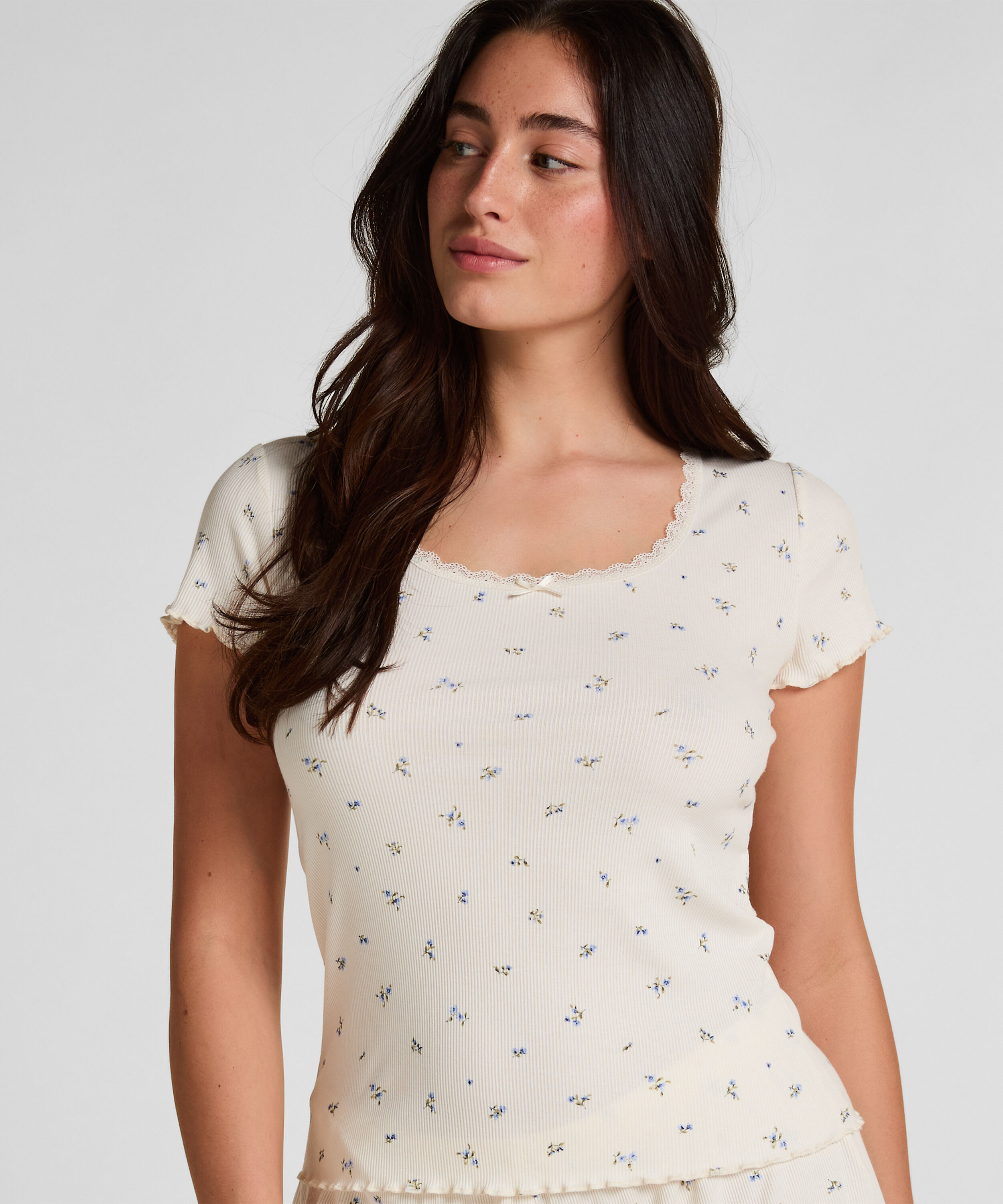 Daisy Pyjamashirt, Wit