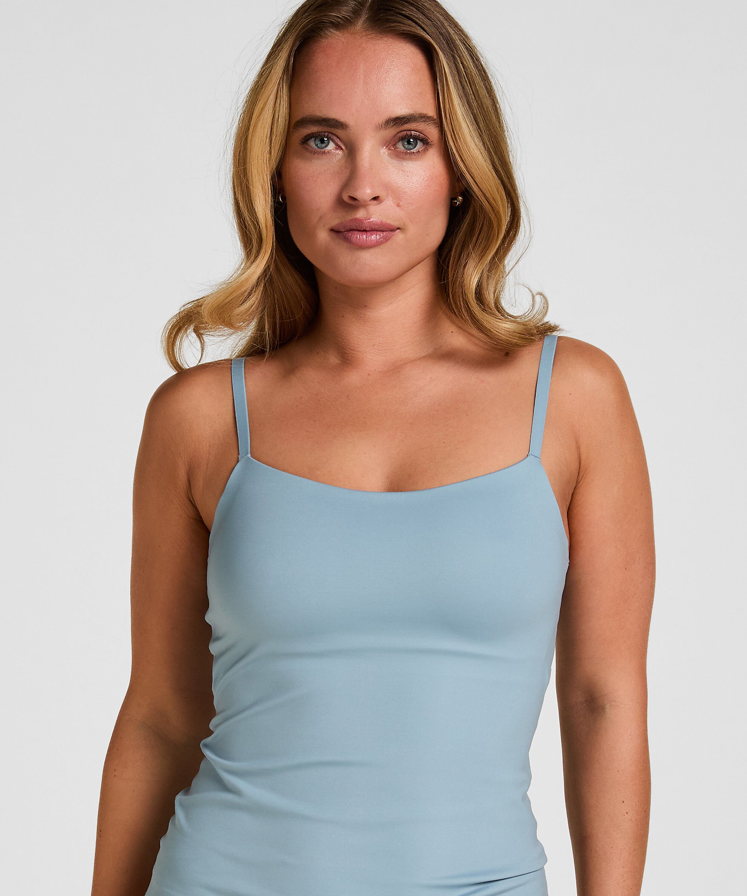 Super Comfort Top, Blauw