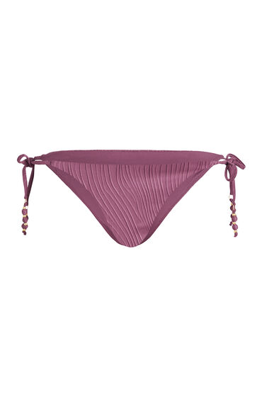Hunkemöller Hoog uitgesneden Bikinibroekje Cozumel Paars