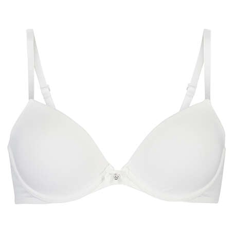 Voorgevormde beugel bh Plunge, Wit