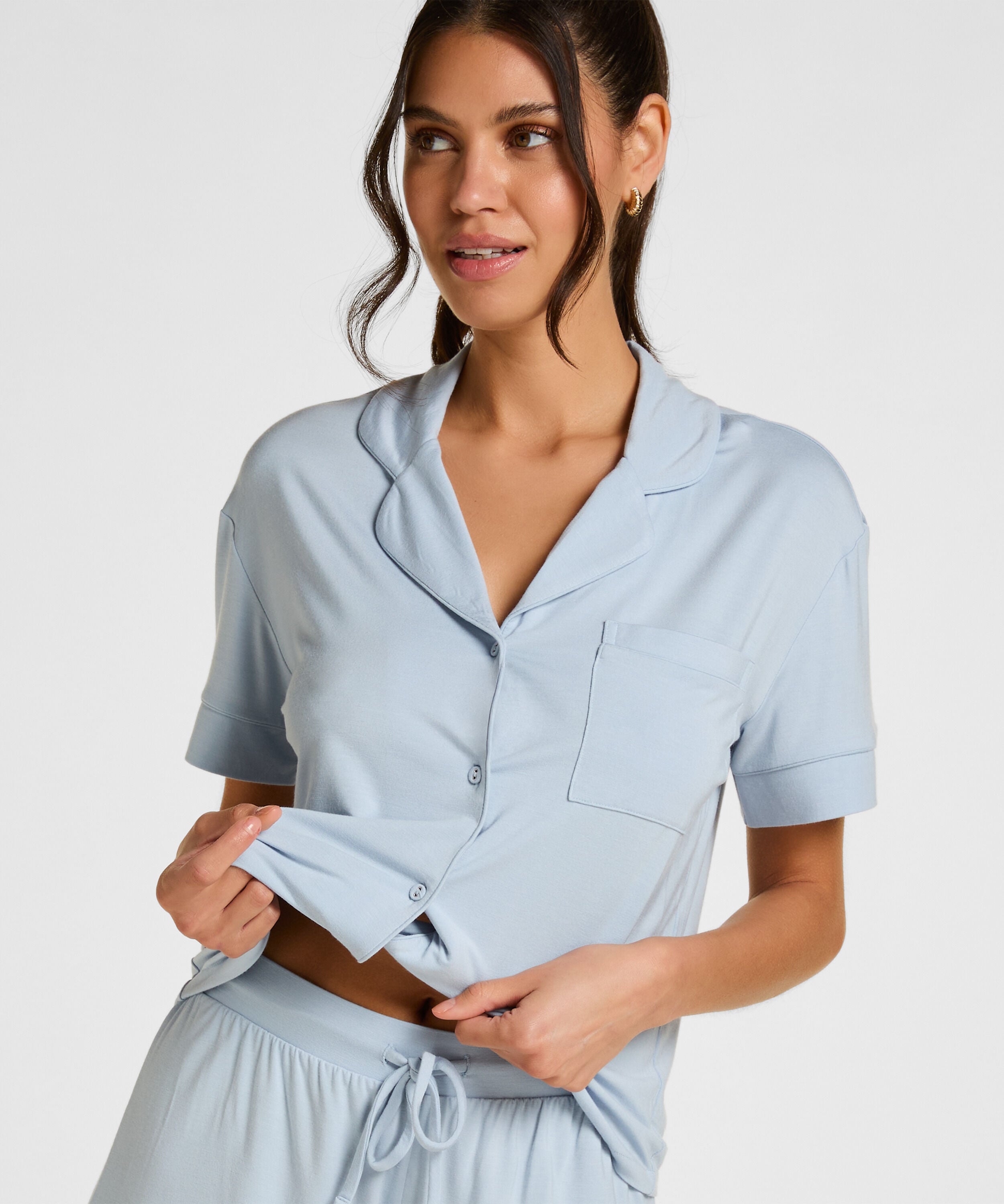 Jacket Jersey Essential, Blauw
