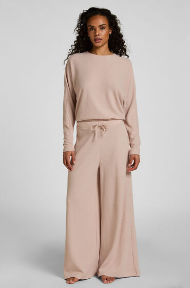 Hunkemöller Broek Waffle Tracey Beige