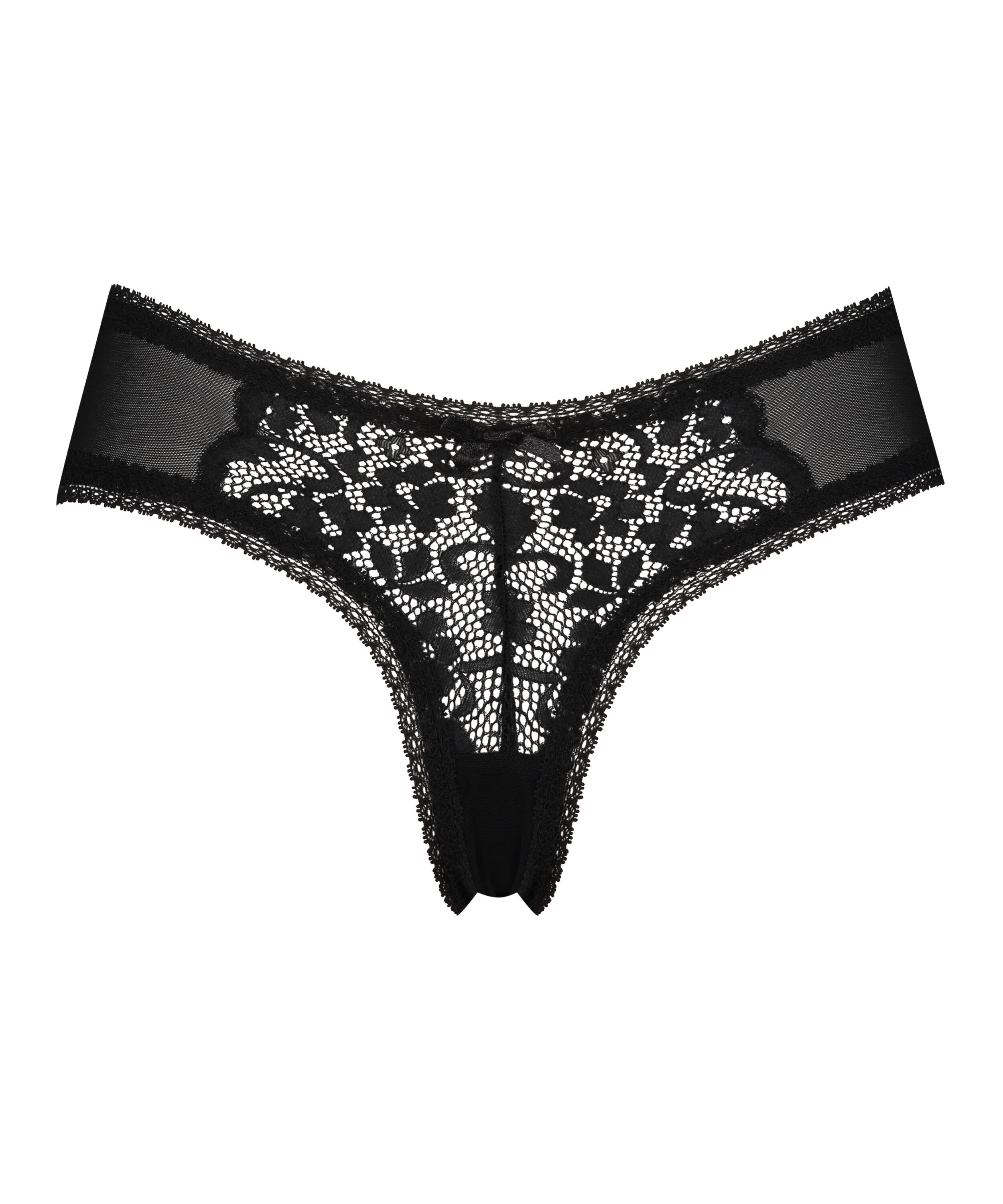V-shape brazilian Franzi, Zwart