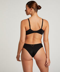 Niet voorgevormde beugel bh Diva, Zwart