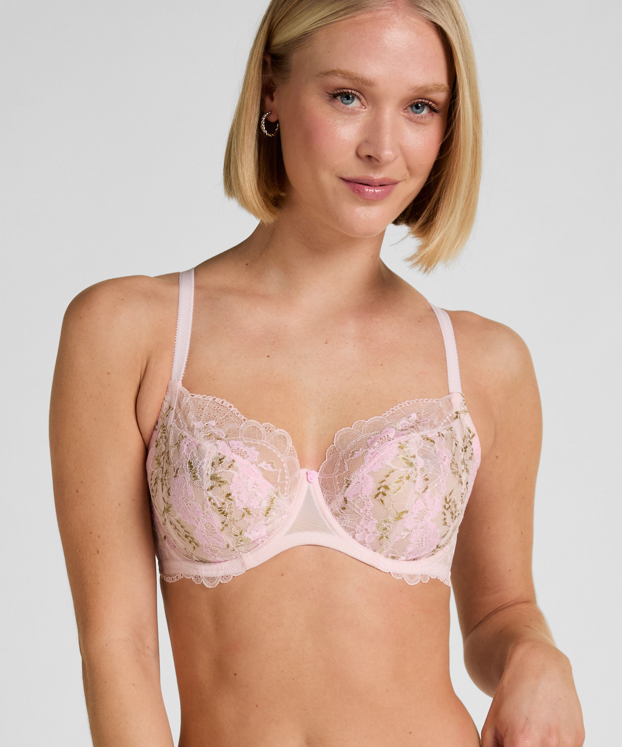 Niet-Voorgevormde Beugel bh Miri, Roze Niet-Voorgevormde Beugel bh Miri, Roze