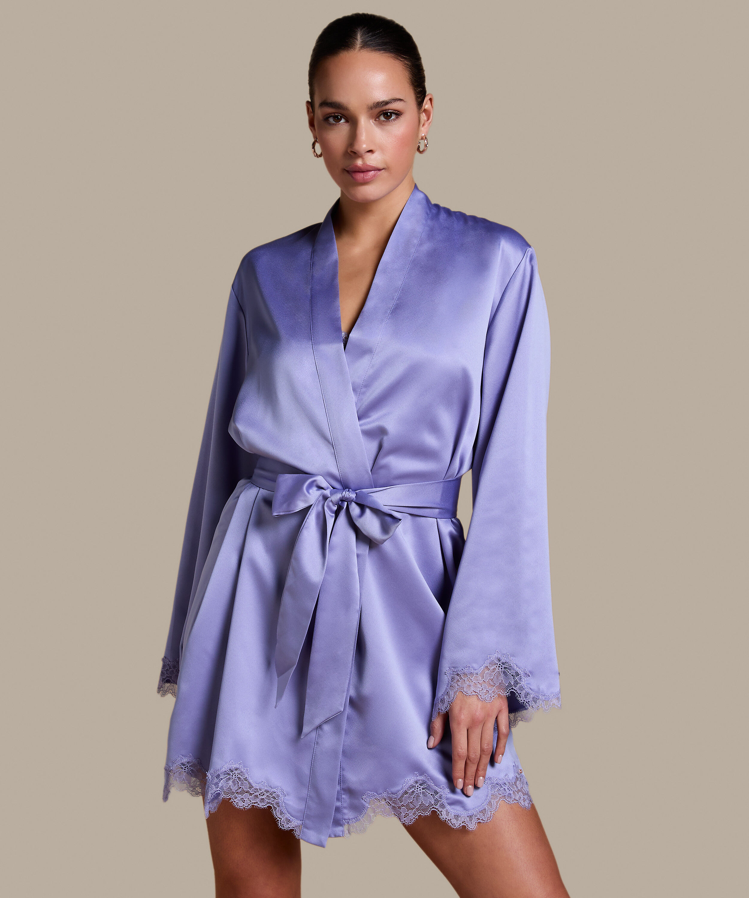 Kimono Sophia, Paars