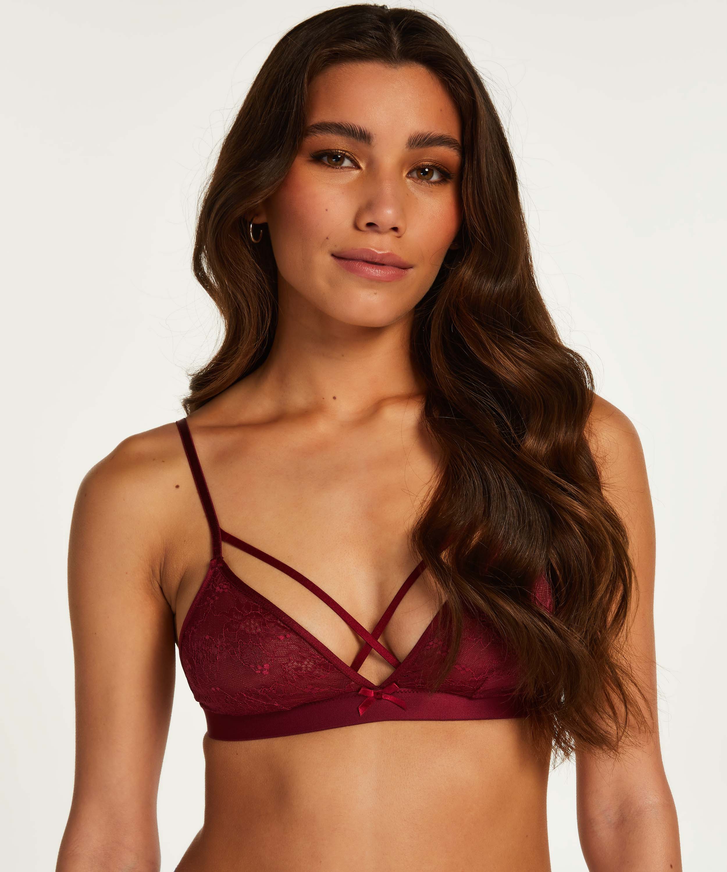 Bralette Corby, Rood, main