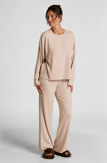 Hunkemöller Broek Brushed Jersey Beige