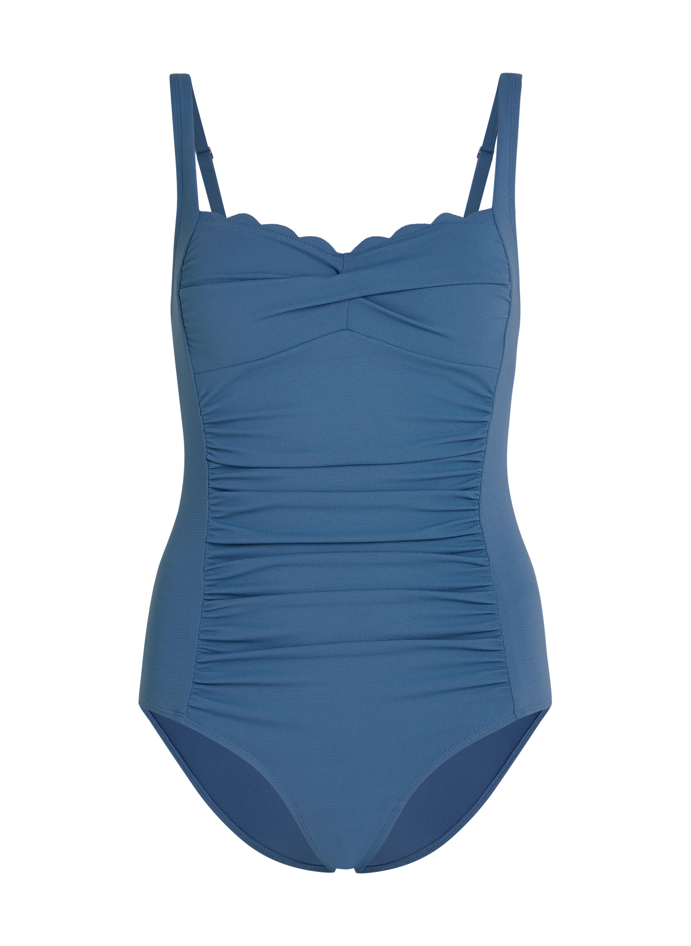 Badpak Shaping Scallop, Blauw Badpak Shaping Scallop, Blauw