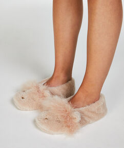 Sokken mesh hartjes, Rood