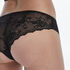 Invisible Brazilian Lace Back, Zwart