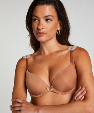 Comfortabele Siliconen BH-Bandjes, Wit