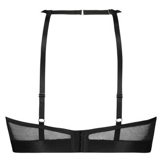 Niet-voorgevormde beugel bh Tomei, Zwart