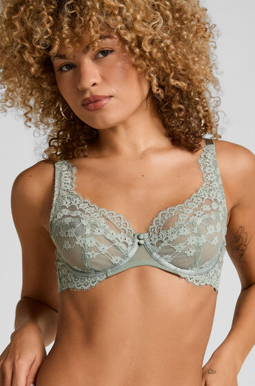 Hunkemöller Niet-voorgevormde beugel bh Daisy Groen