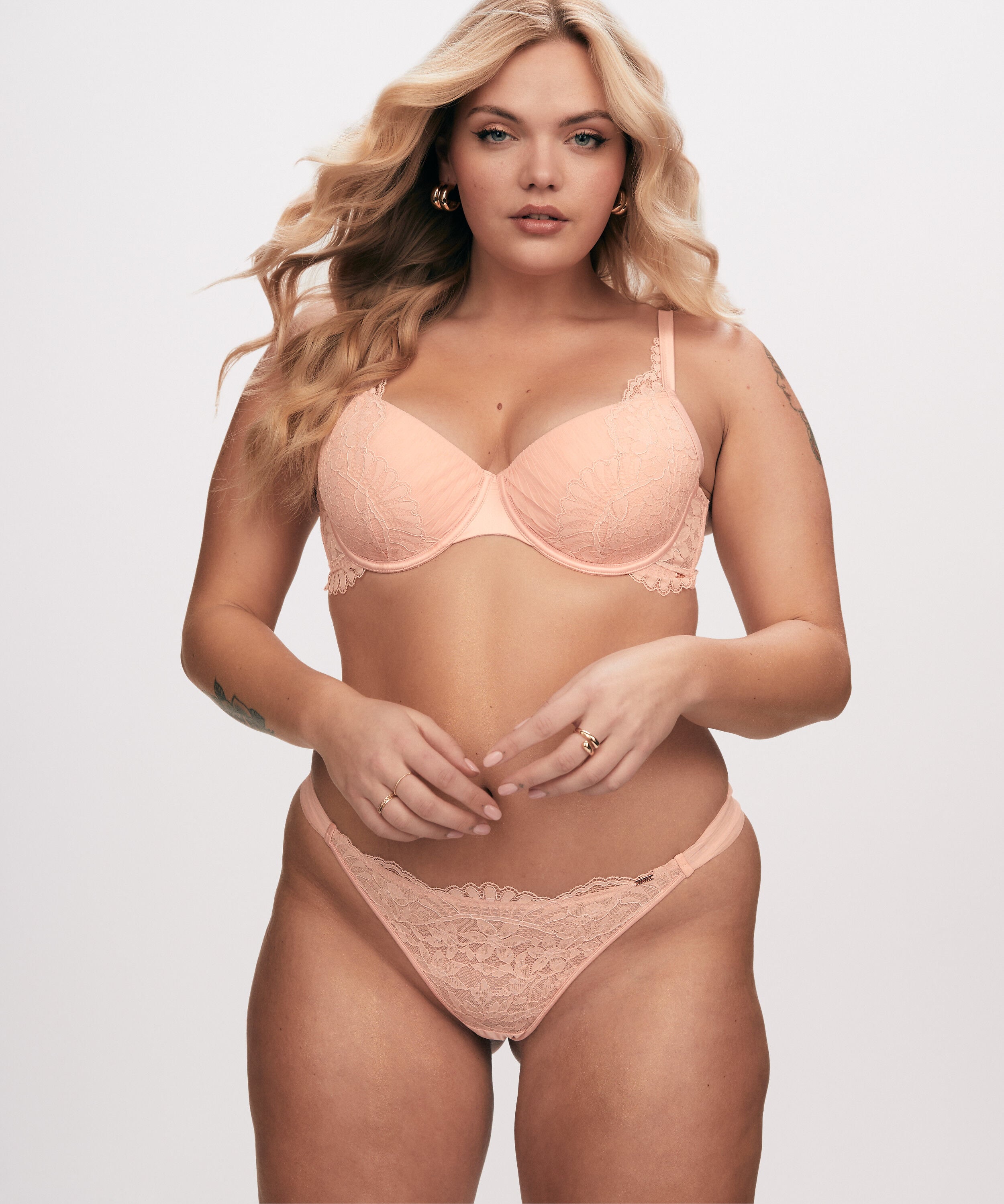 Voorgevormde beugel bh Antonia, Roze