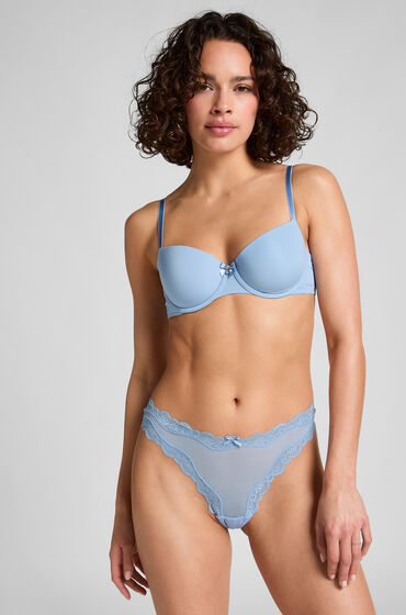 Hunkemöller String Hazel Blauw