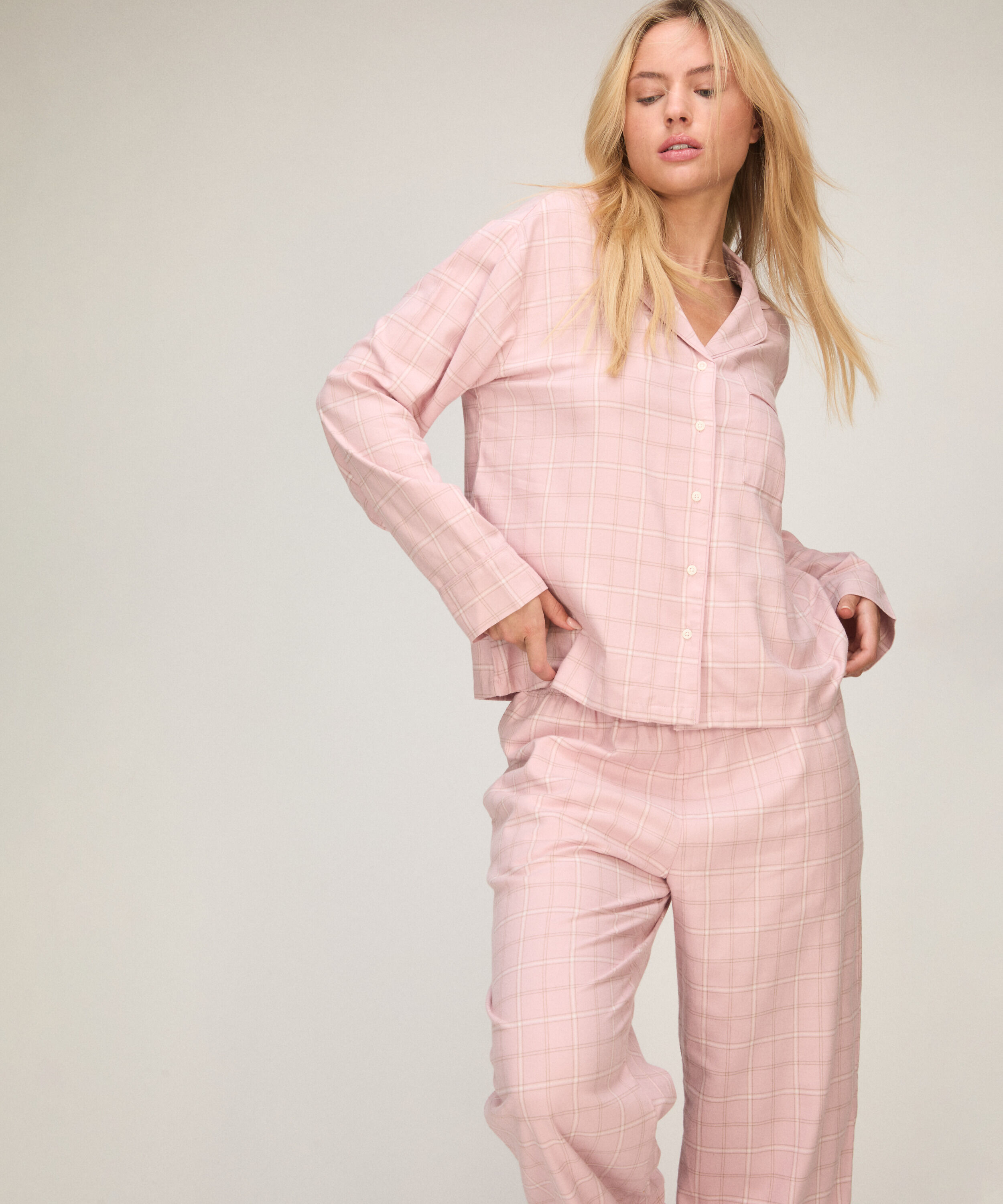 Broek Woven, Roze Broek Woven, Roze