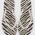 Slippers Zebra, Zwart
