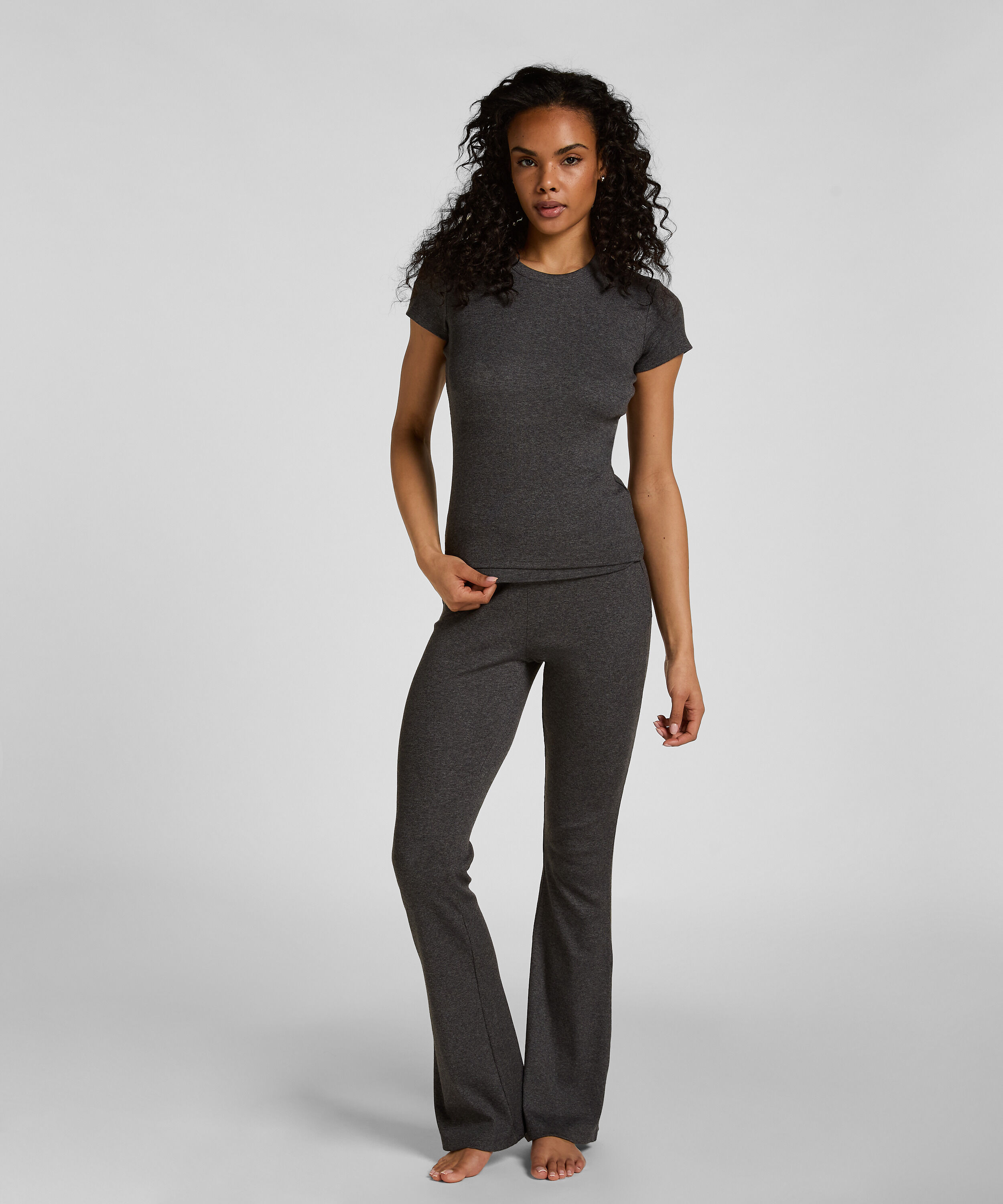 Pyjama Top met Korte Mouwen