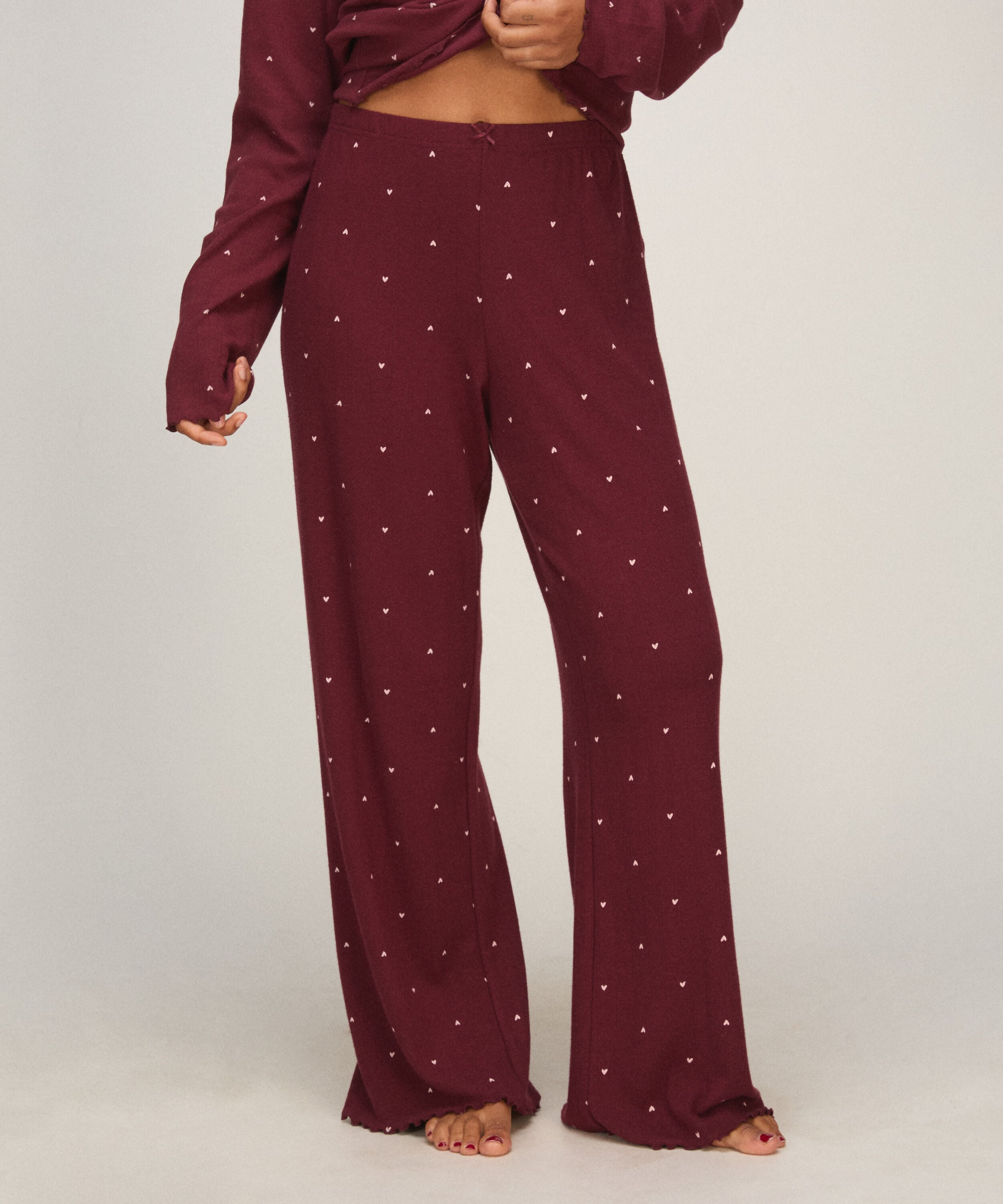 Broek Loose Pointelle