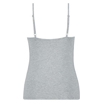 Spaghettitop Lace, Grijs