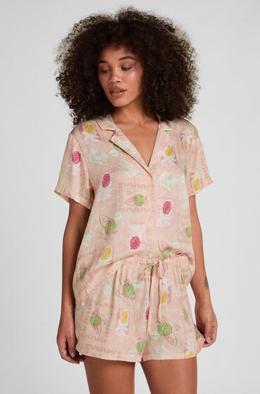 Hunkemöller Short Satin Oranje