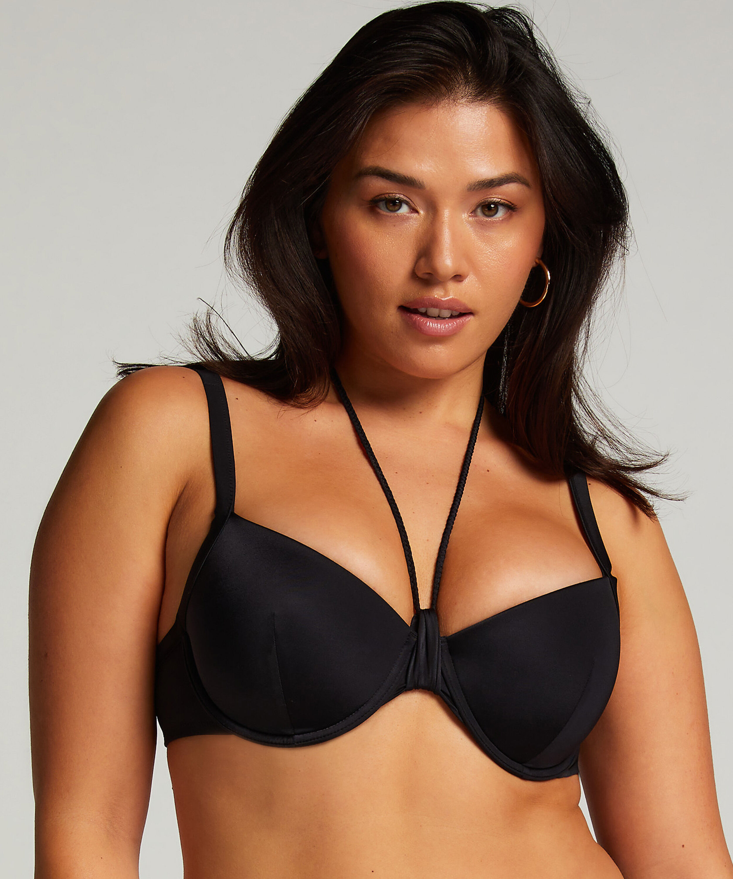 Voorgevormde beugel bikinitop Luxe, Zwart Voorgevormde beugel bikinitop Luxe, Zwart